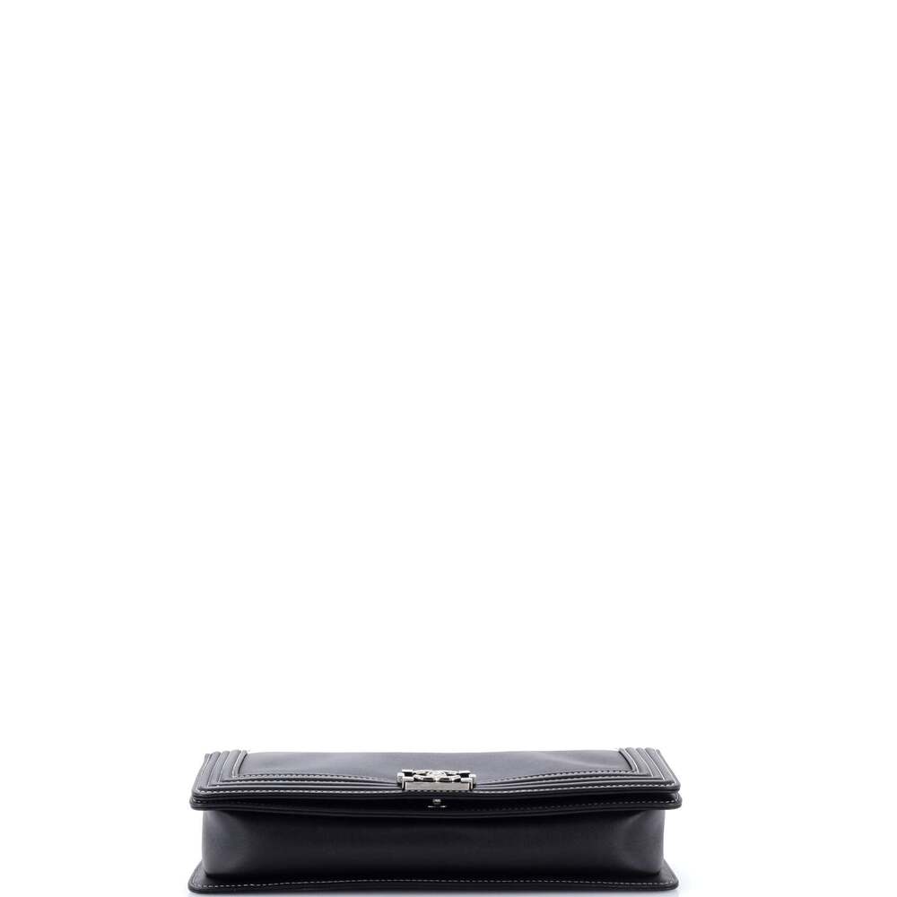 Chanel Bicolor Boy Flap Clutch Calfskin #255386C29B - Picture 5 of 7